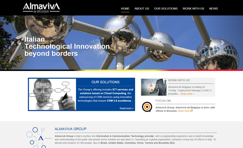 AlmavivA de Belgique website
