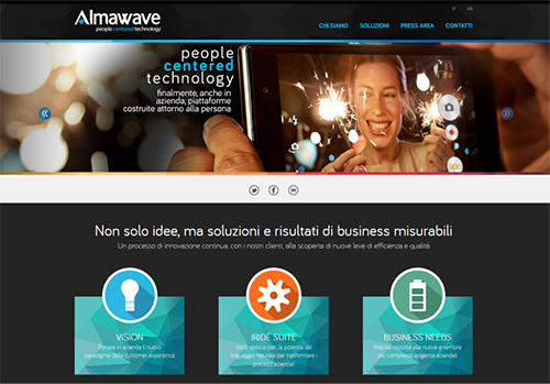 home page almawave